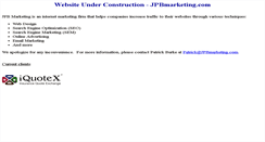 Desktop Screenshot of jpbmarketing.com