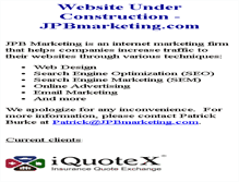 Tablet Screenshot of jpbmarketing.com